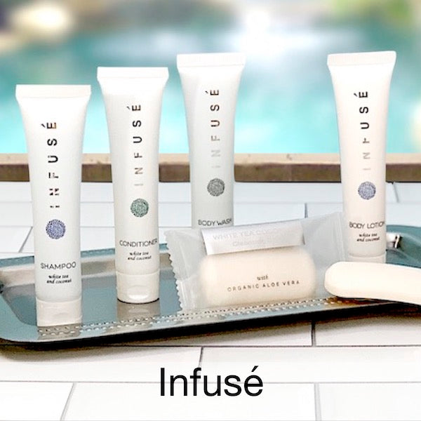 Infusé White Tea & Coconut Luxury Hotel Bath Toiletries