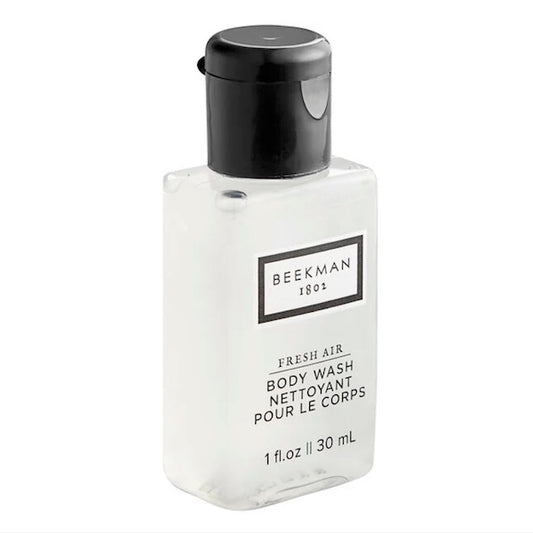 Beekman 1802 Fresh Air 1 oz. Body Wash Bath Amenities for Hotels and Vacation Rentals | GuestOutfitters.com