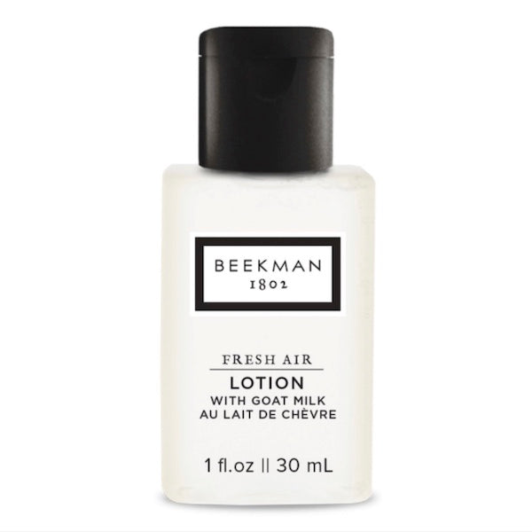 Beekman 1802 Fresh Air 1oz. Lotion Bath Toiletries for Vacation Rentals | GuestOutfitters.com