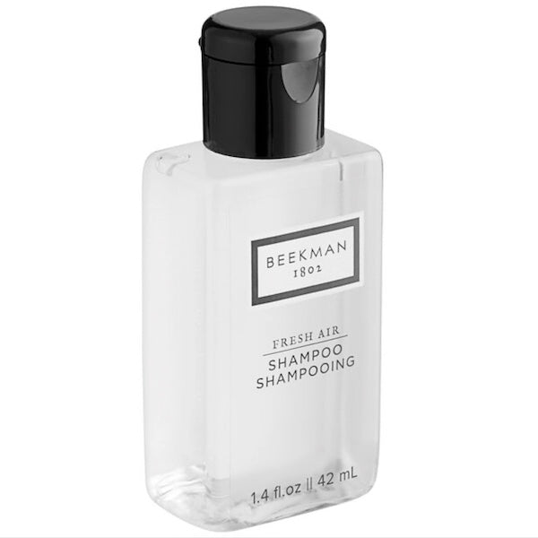 Hotel Size Beekman 1802 Shampoo 1.4oz bottle luxury hotel guest amenities | GuestOutfitters.com