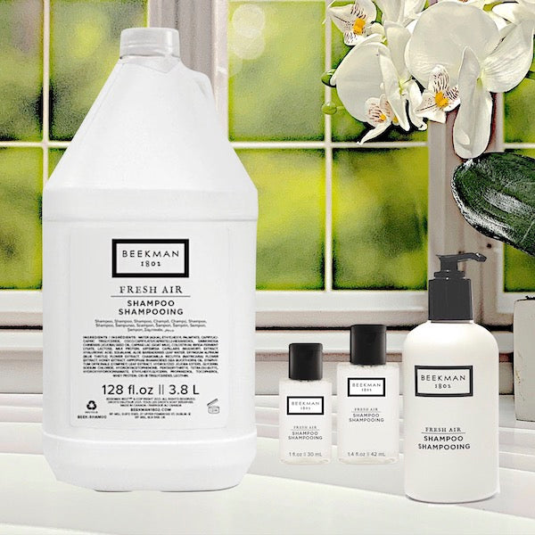 Beekman 1802 Luxury Hotel Shampoo in 4 Sizes | GuestOutfitters.com