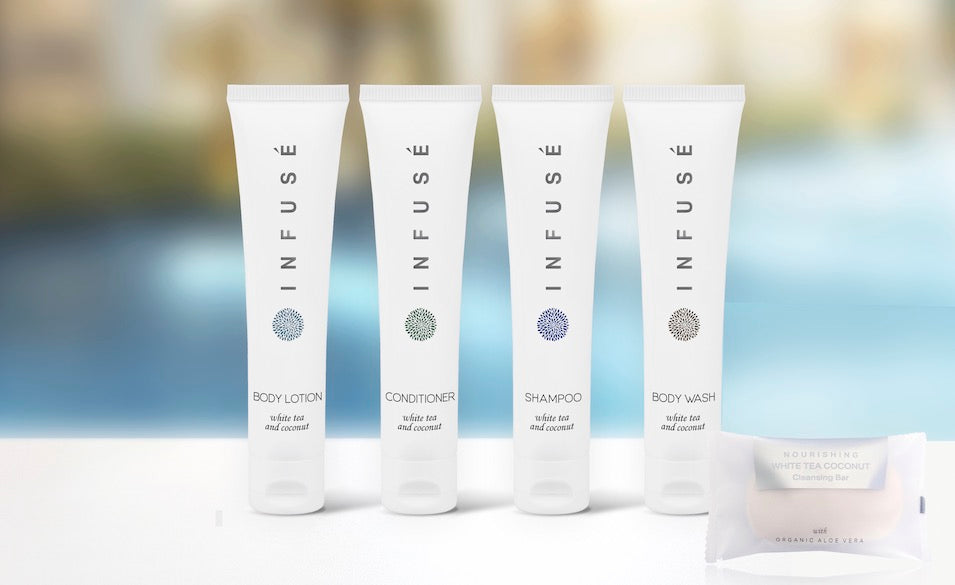Vacation Rental Hotel Bath Toiletry Bundle Sets - 10 Size Options for 9 Product Lines | GuestOutfitters.com