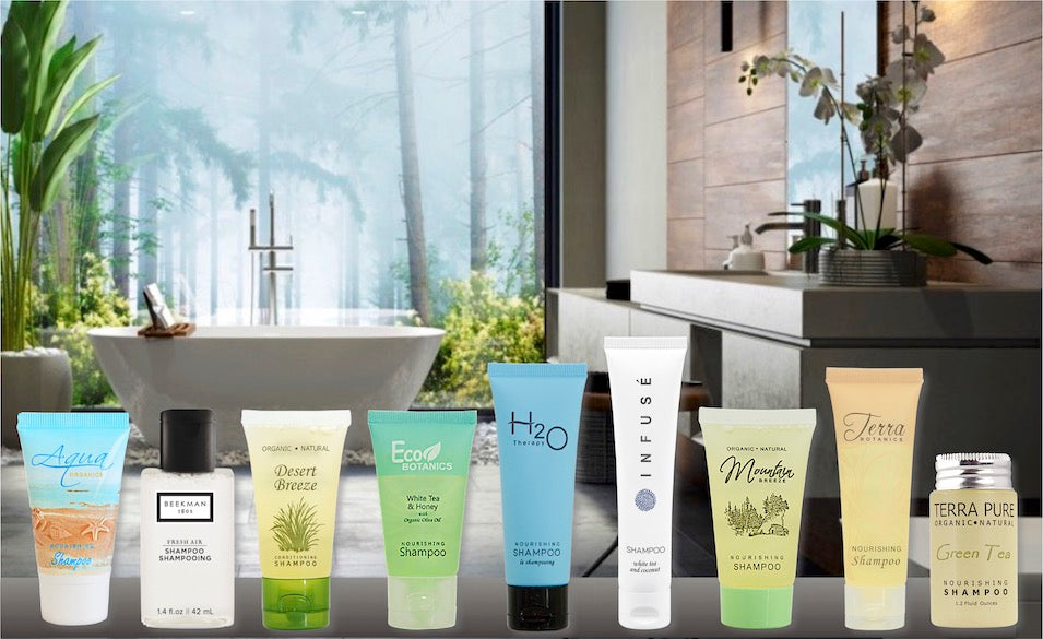 Themed Hotel Size Bath Toiletries and Amenities for Vacation Rentals | GuestOutfitters.com