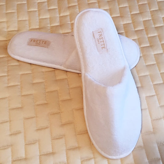Frette 1860 Luxury Disposable Hotel Slippers at GuestOutfitters.com