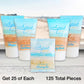 Aqua Organics Vacation Rental Bath Toiletry Supply Bundle Sets