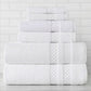 Capitol Collection luxury hotel grade  bath linen sets from Standard Textile add textured elegance to vacation rental baths | GuestOutfitters.com