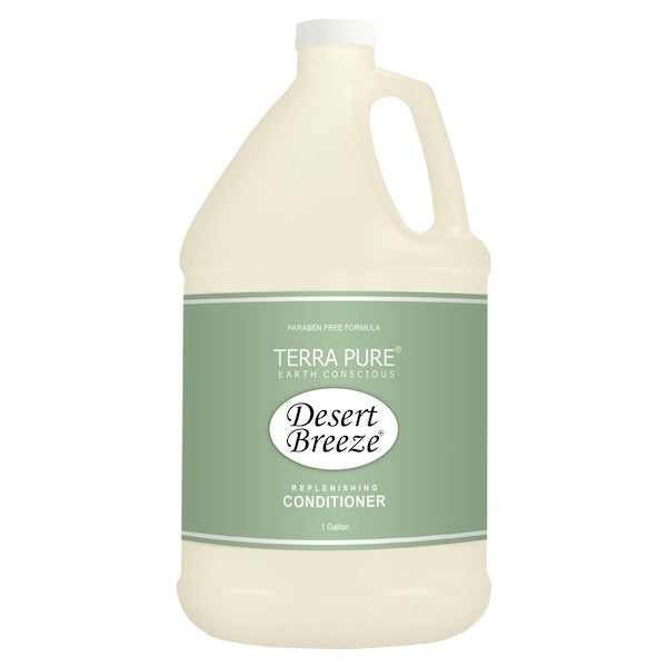 Desert Breeze Hotel Gallon Conditioner for Vacation Rental Toiletry Bottle Refills | GuestOutfitters.com
