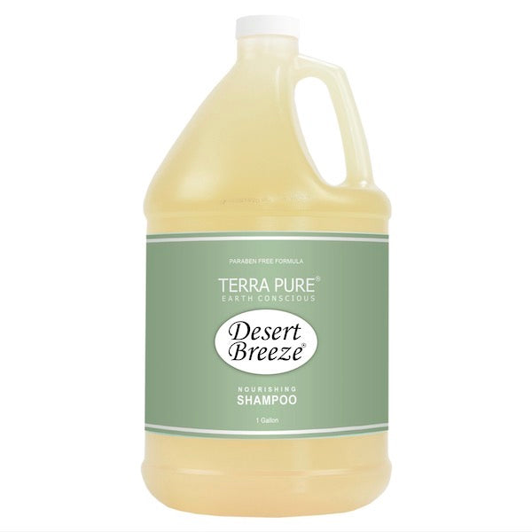 Desert Breeze Hotel Gallon Shampoo for Vacation Rental Toiletry Bottle Refills | GuestOutfitters.com