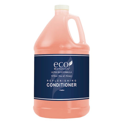 Eco Botanics White Tea & Honey Conditioner Gallon Vacation Rental Supplies | GuestOutfitters.com