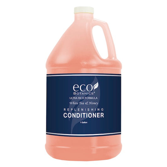 Eco Botanics White Tea & Honey Conditioner Gallon Vacation Rental Supplies | GuestOutfitters.com