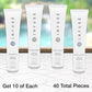 Infuse White Tea 40 Piece Hotel-Size Bath Toiletry Bundle Sets for Vacation Rentals | GuestOutfitters.com