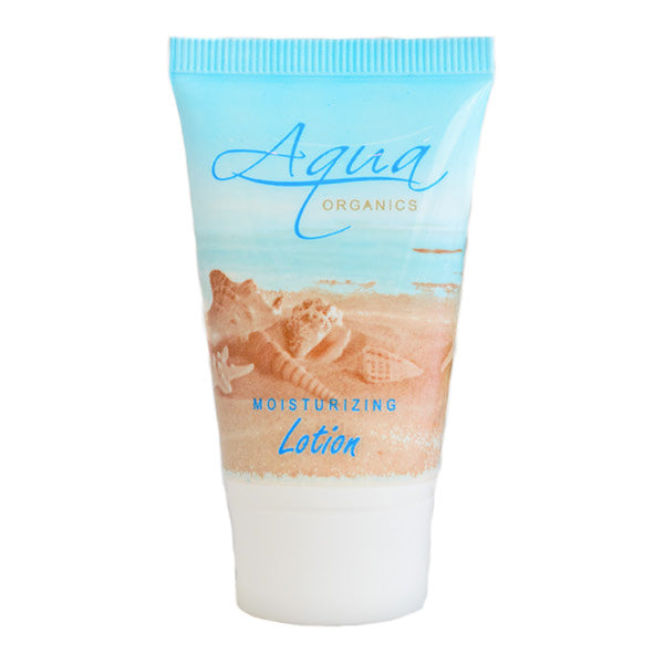 Aqua Organics Body Lotion | Seaside Themed Hotel Size Guest Amenities | GuestOutfitters.com