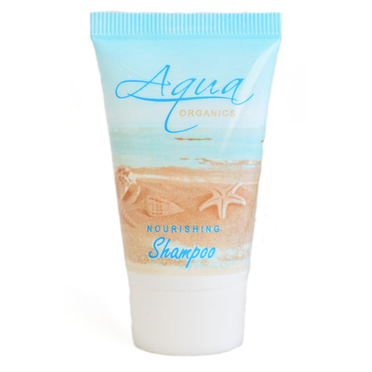 Aqua Organics Shampoo | Seaside Themed Hotel Size Guest Toiletries | GuestOutfitters.com