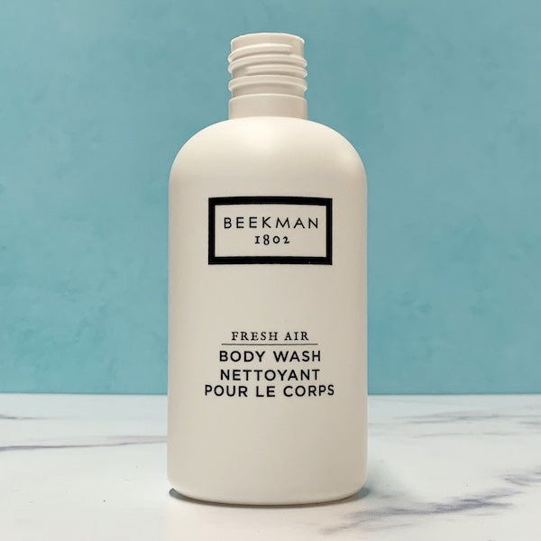 Beekman 1802 Refillable 8.5oz Body Wash Pump Bottles for Home, Vacation Rentals and Hotels | GuestOutfitters.com