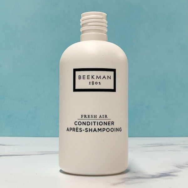 Beekman 1802 Refillable 8.5oz Conditioner Pump Bottles | Vacation Rental Bath Supples at GuestOutfitters.com