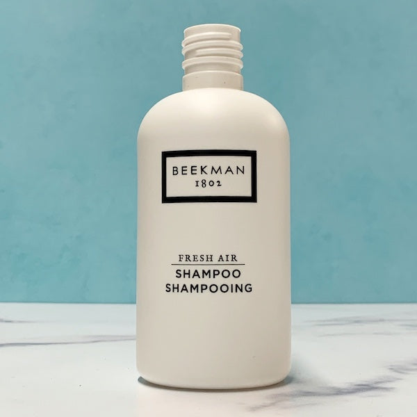 Beekman 1802 Refillable 8.5oz Shampoo Pump Bottles For Home, Vacation Rentals and Hotels | GuestOutfitters.com