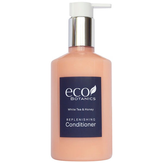 Eco Botanics White Tea and Honey Conditioner, 10.14oz Refillable Pump Bottles for Bed and Breakfasts | GuestOutfitters.com