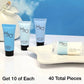 H2O Therapy 40 Piece Hotel Size Bath Toiletry Bundle Sets for Vacation Rentals | GuestOutfitters.com