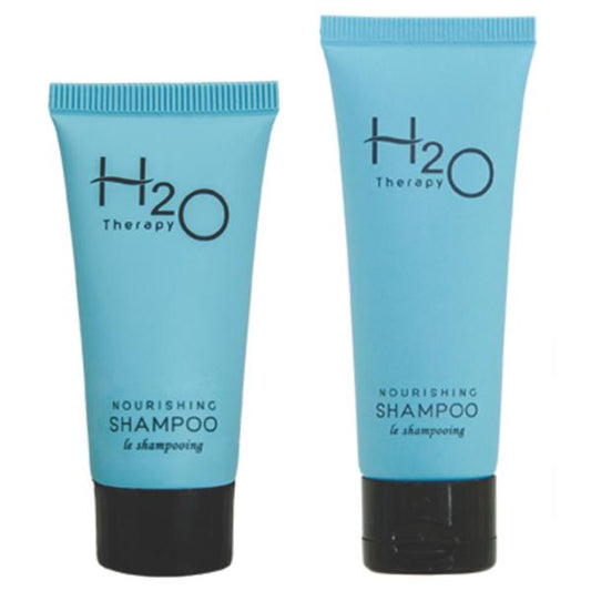 H2O Therapy Hotel Size Shampoo for Vacation Rentals | GuestOutfitters.com