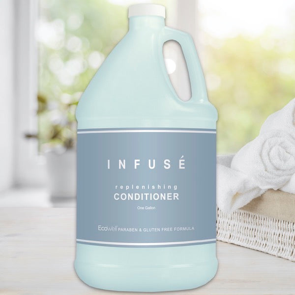 Infuse White Tea and Coconut Conditioner by the Gallon for Vacation Rental Dispenser Refills | GuestOutfitters.com