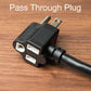 Pass Through Power Plug on All Power Cube Models | GuestOutfitters.com
