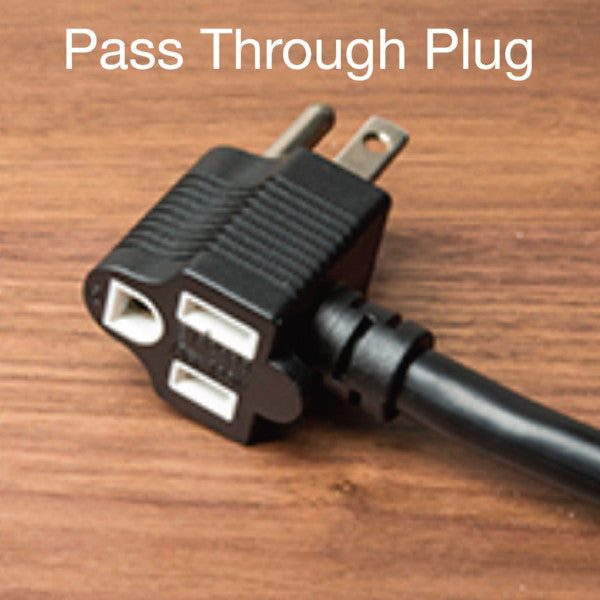 Pass Through Power Plug on All Power Cube Models | GuestOutfitters.com