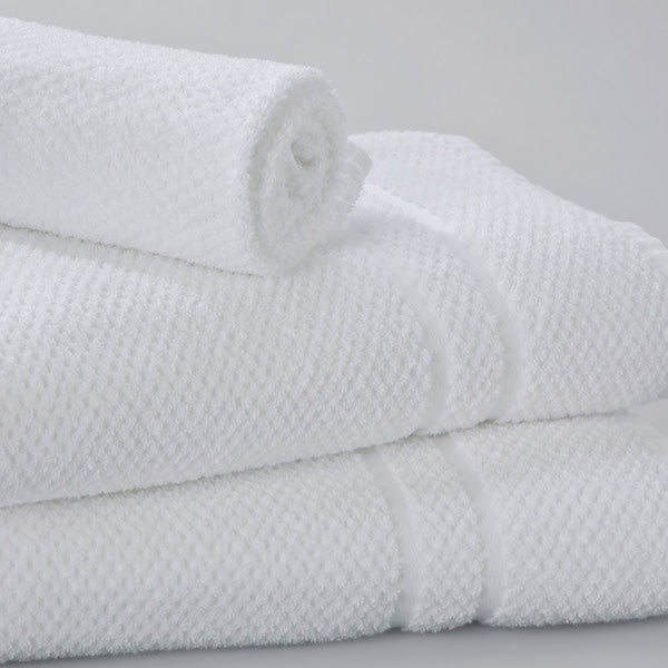 Pique Weave Bath Towels by Standard Textile for Vacation Rentals | GuestOutfitters.com