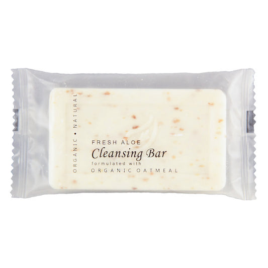 Terra Botanics Aloe Cleansing Soap Bar, 1.25 oz. Hotel Size Spa Soap for Vacation Rentals | GuestOutfitters.com