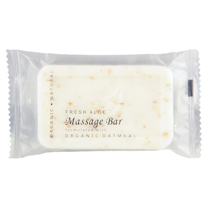 Terra Botanics Aloe Massage Bar, 1.75oz. Hotel Size Spa Soap for Vacation Rentals | GuestOutfitters.com