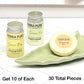 Terra Pure Green Tea 30 Piece Bath Toiletry Bundles for Vacation Rentals | GuestOutfitters.com