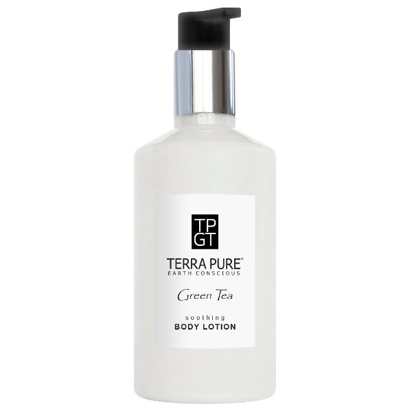Terra Pure Green Tea Body Lotion, 10.14oz Retail Size Pump Bottle | Vacation Rental Supplies | GuestOutfitters.com