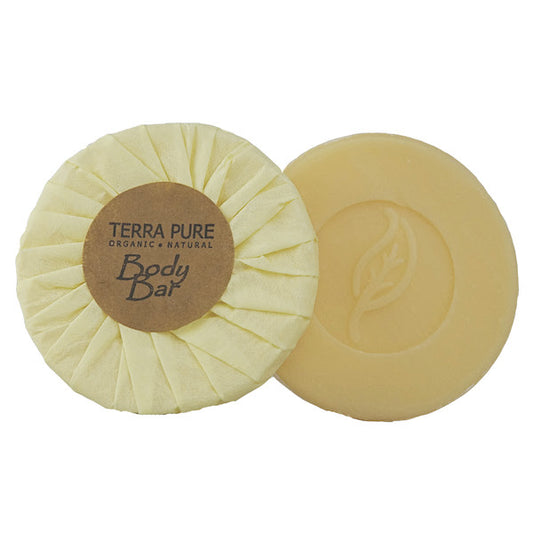 Terra Pure Green Tea Body Bar, 1.25oz. Hotel Size Soap for Vacation Rentals | GuestOutfitters.com