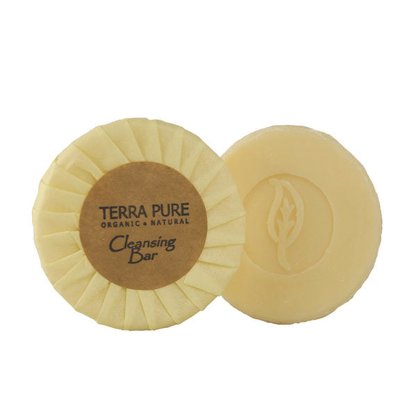 Terra Pure Green Tea Cleansing Bar, .6 oz Hotel Size Soap for Vacation Rentals | GuestOutfitters.com
