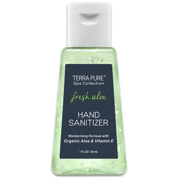 Terra Pure Fresh Aloe Hand Sanitizer for Airbnb Vacation Rentals | GuestOutfitters.com