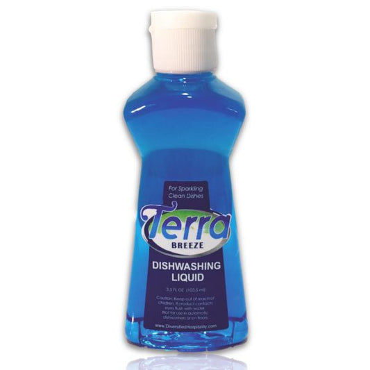 Terra Breeze Refillable Dishwashing Liquid Detergent for Vacation Rental Supplies | GuestOutfitters.com