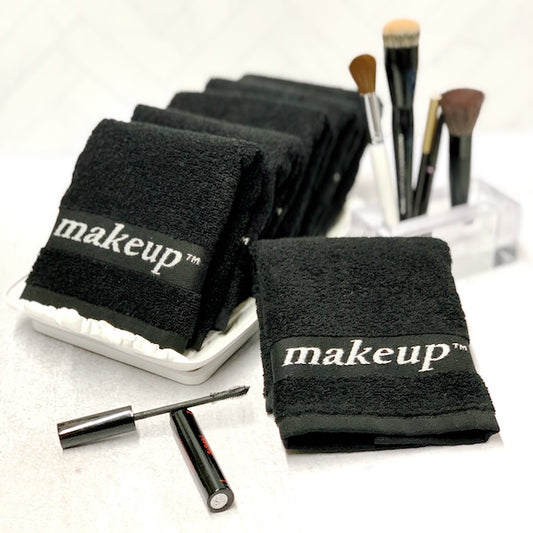 Black Washcloths for Makeup Removal at Vacation Rentals | GuestOutfitters.com
