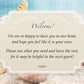 Custom Bath Welcome Cards for Seaside Vacation Rentals and B&B's | GuestOutfitters.com