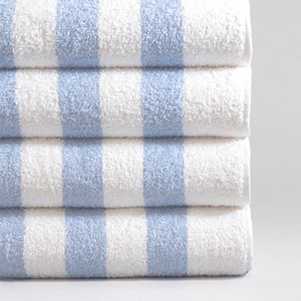 Classic Cabana Stripe Pool Towels | GuestOutfitters.com