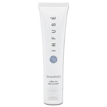 Infusé White Tea Shampoo Hotel-Size for Airbnb VRBO Vacation Rental Bath Amenities | GuestOutfitters.com